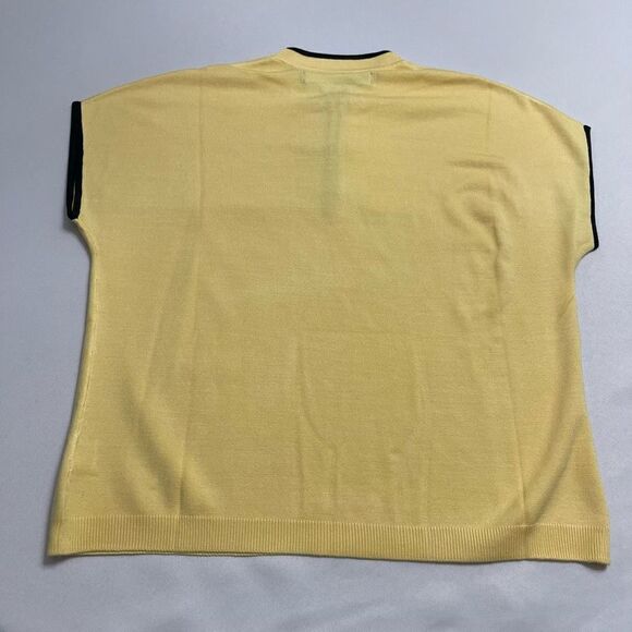 NWT Jamie Sadock Yellowtail Silk Top Blouse Size Medium New - Picture 10 of 11